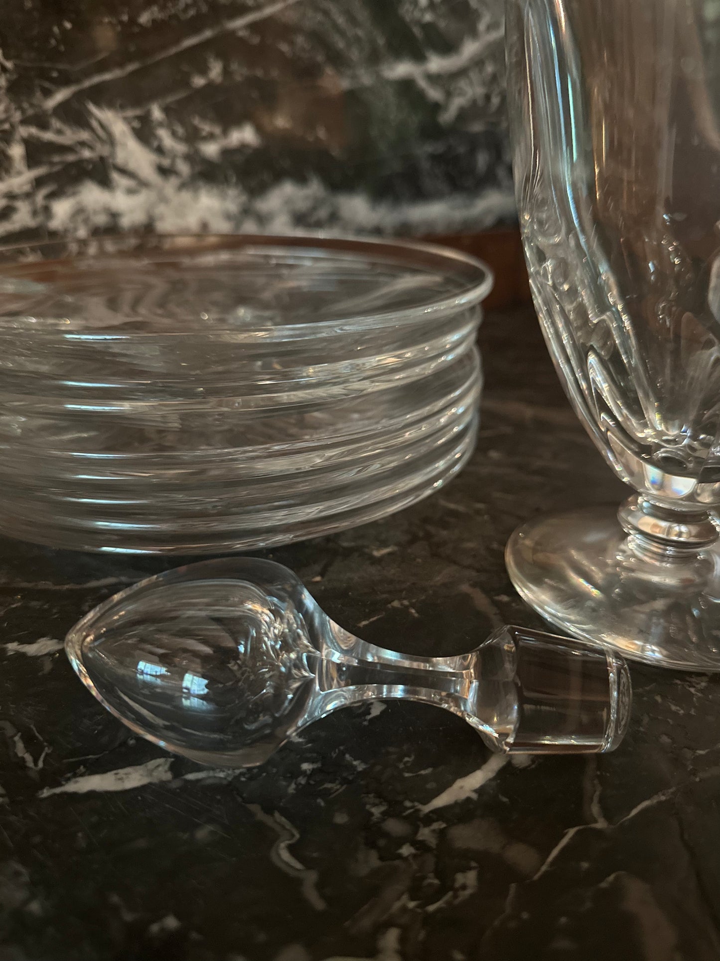 FRENCH Crystal | Vintage Baccarat Decanter