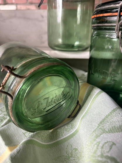 Set of Vintage, French I'deale Jars