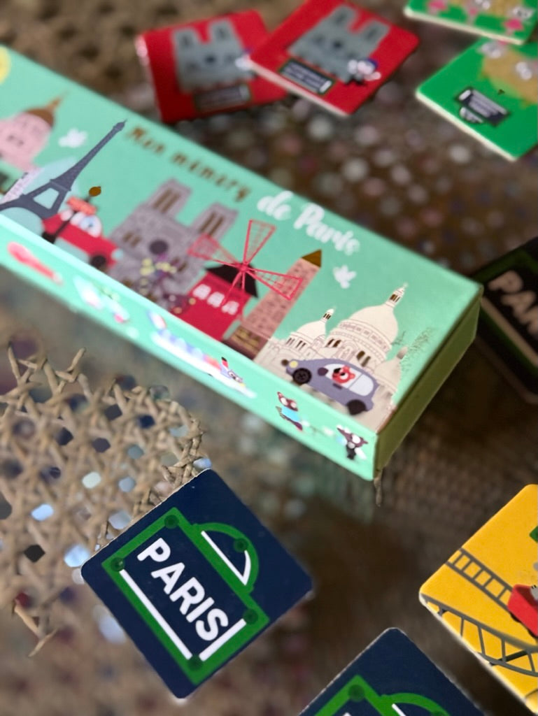 Paris Memory Game for Children