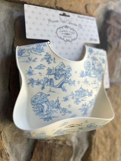 Maison Nola | Baby Bib | Blue or Pink Toile