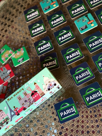 Paris Memory Game for Children