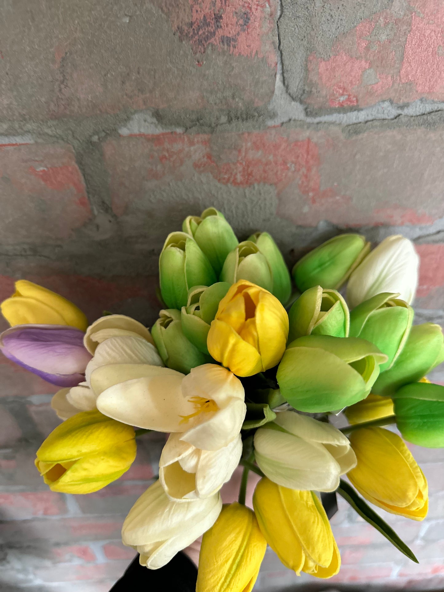 Large Bunch of Fine Faux Tulip Stems (25)