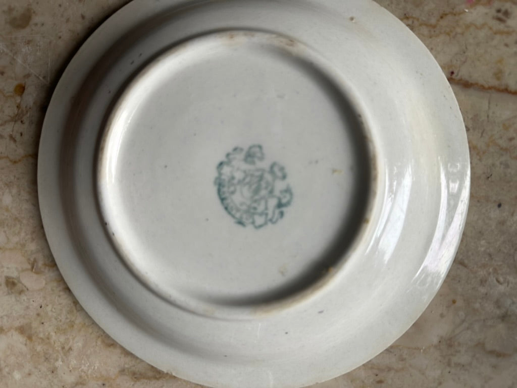 Small Victorian Children's Alphabet Dish