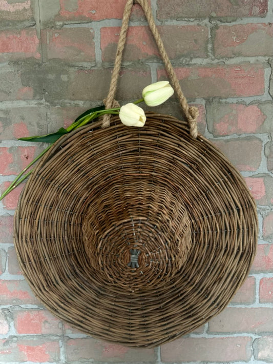 Wicker Garden Hat - LARGE