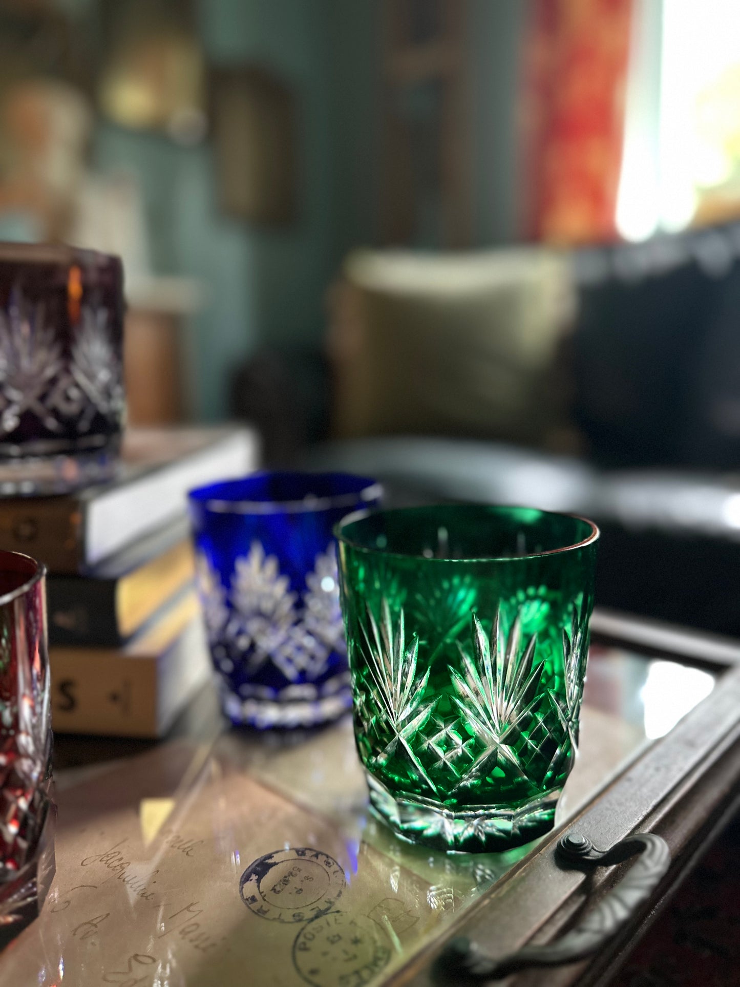 Vintage | Crystal Cut Nachtmen Crystal Tumblers