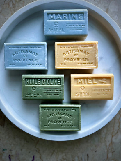 NEW! From France | Organic Triple Milled Soap | Olive Oil, Marine or Miel Honey