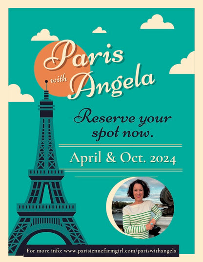 Paris Trip with Angela Trip Deposit October 10-15, 2024