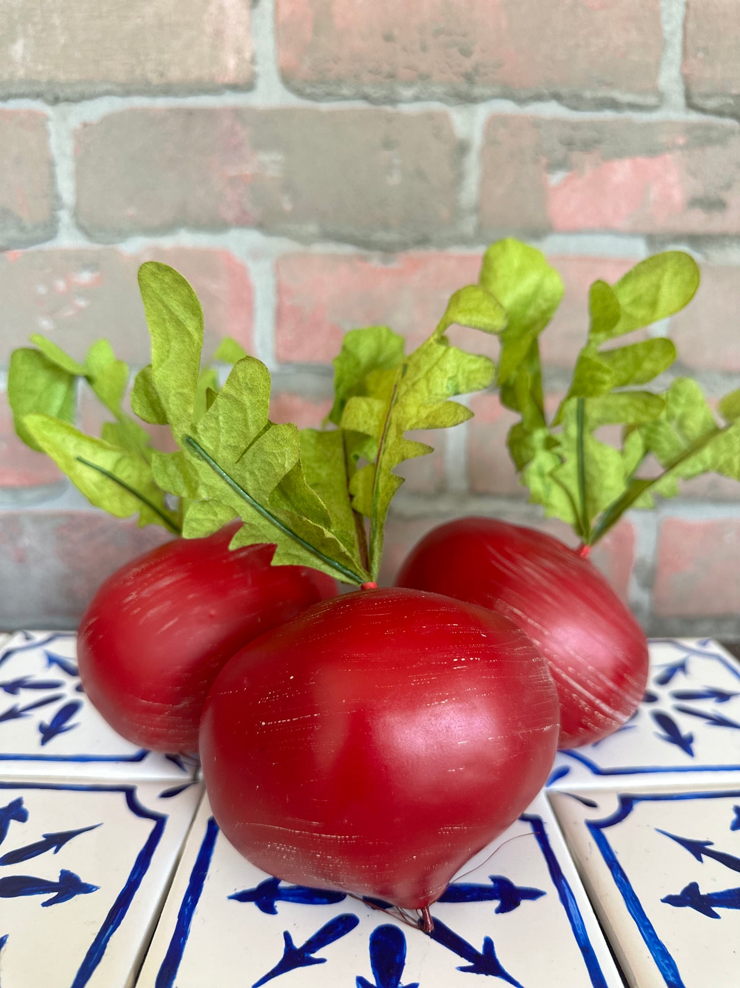 Charming LARGE Faux Radish