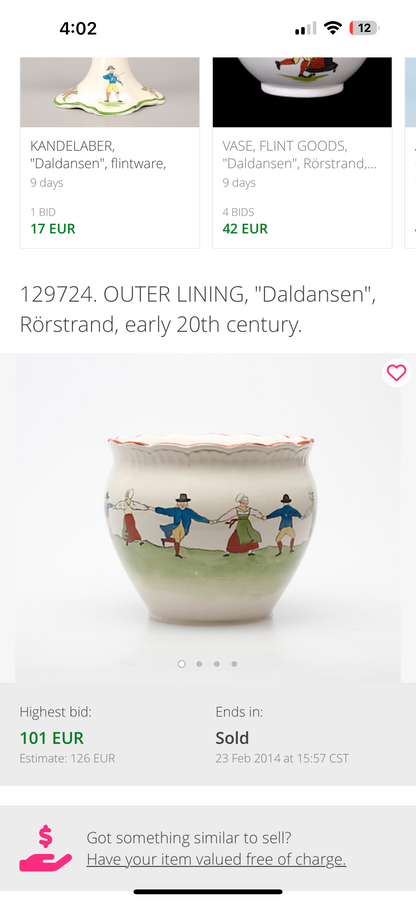 Rörstrand, Early 20th Century | MADE IN SWEDEN