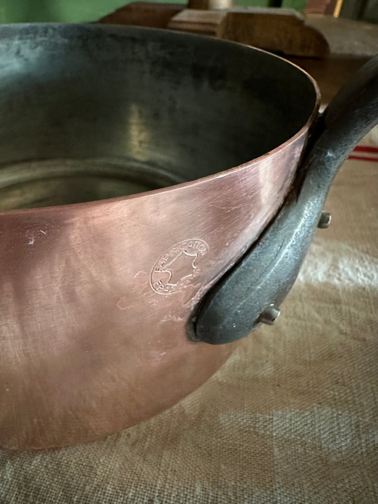 Stunning Set of 5 Copper Saucepans