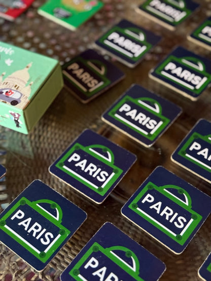 Paris Memory Game for Children