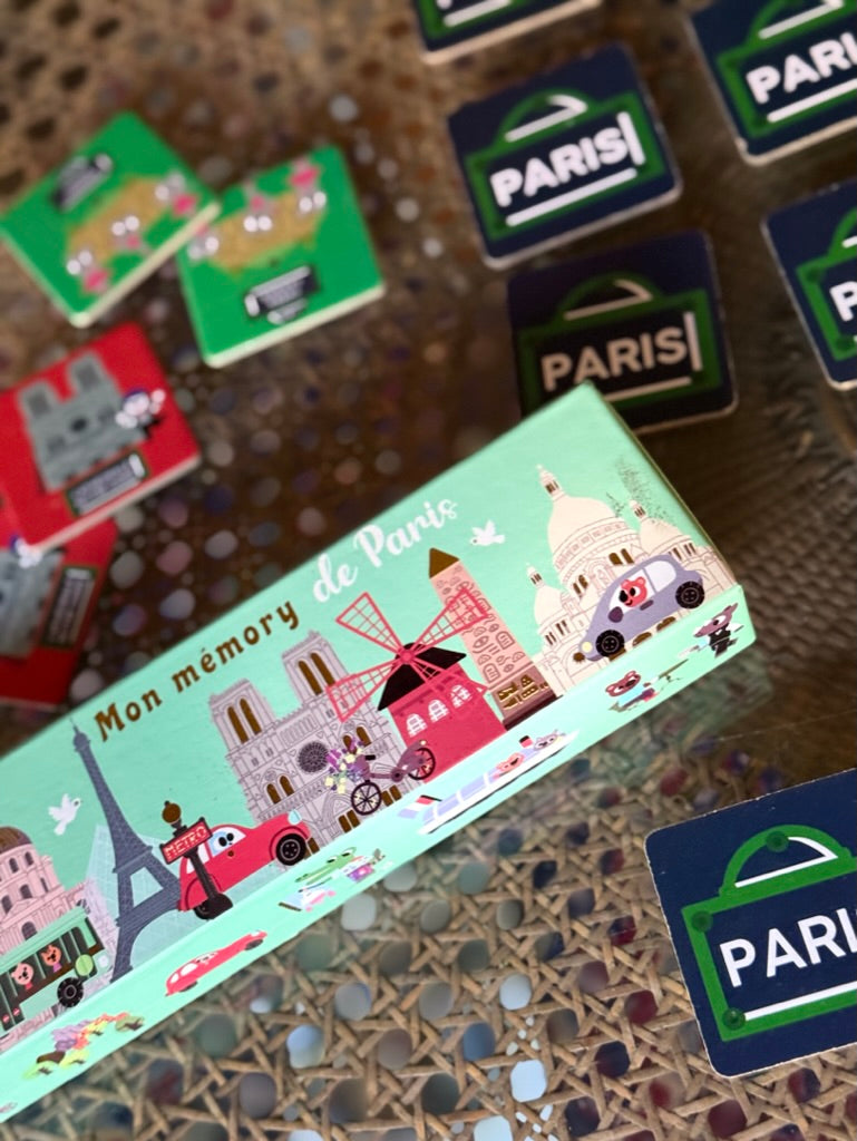 Paris Memory Game for Children