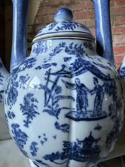 Antique, Double Spouted Chinese Tea Pot