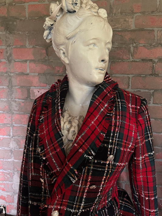 Channel Your Inner Diana | NWT 90s Style Plaid Blazer